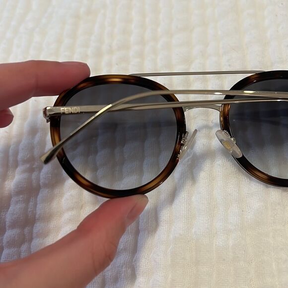 NWOT Fendi Tortoise Acetate Sunglasses - Picture 12 of 14